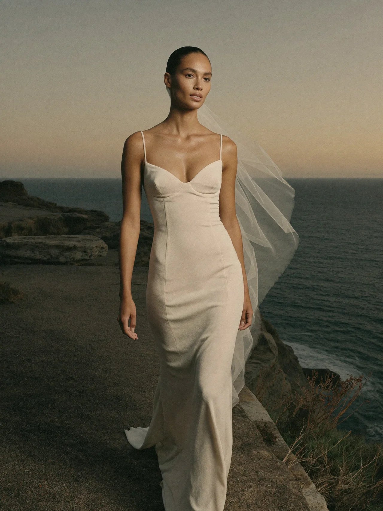 Ellie — Sweetheart Neckline Column Gown